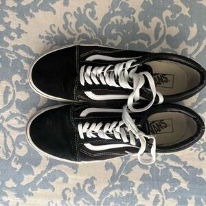 Vans Classic Black and White Sneakers